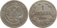 Finnland 1 Markka Alexander II. von Russland, 1855 - 1881 -