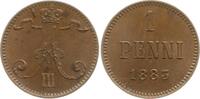 Finnland Penni Alexander III. von Russland, 1881 - 1894 -