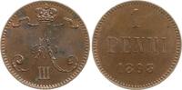 Finnland Penni Alexander III. von Russland, 1881 - 1894 -
