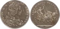 Frankreich, Königreich Silber - Jeton Ludwig XV., 1715-1715, Jugendbüste / Aurora im Wagen, LATE CVNCTA PROVNDIT -