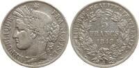 Frankreich, 2. Republik 5 Francs Typ Cérès, Paris -