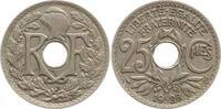 Frankreich, 3. Republik 25 Centimes Lindauer -