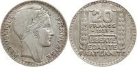 Frankreich, 3. Republik 20 Francs Rameaux longs -