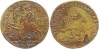 Nürnberg, Stadt Messing - Rechenpfennig v. Hans Krauwinckel II., 1586 - 1635, Reiter / Löwe, PER SAXA PER IGNES -
