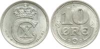 Dänemark, Königreich 10 Öre Christian X., 1912 - 1947 -