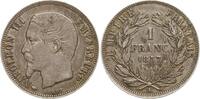 Frankreich, Kaiserreich 1 Franc Napoleon III., 1852 - 1870, Paris -
