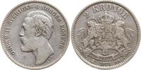 Schweden, Königreich 2 Kronen Oskar II., 1872 - 1907 -