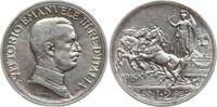 Italien, Königreich 2 Lire Vittorio Emanuele III., 1900 - 1946 -