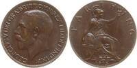 Großbritannien Farthing George V., 1910 - 1936 -