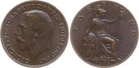 Großbritannien Farthing George V., 1910 - 1936 -
