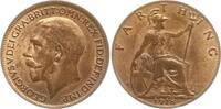 Großbritannien Farthing George V., 1910 - 1936 -