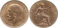 Großbritannien Farthing George V., 1910 - 1936 -