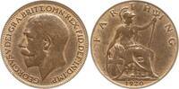 Großbritannien Farthing George V., 1910 - 1936 -