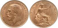 Großbritannien Farthing George V., 1910 - 1936 -