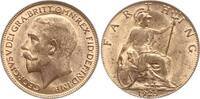 Großbritannien Farthing George V., 1910 - 1936 -