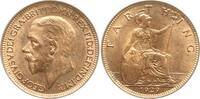 Großbritannien Farthing George V., 1910 - 1936 -