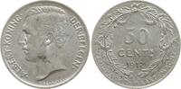 Belgien, Königreich 50 Centimes Albert I., 1909 - 1934, CENTn -