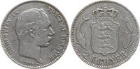 Dänemark, Königreich 2 Kronen Christian IX., 1863 - 1906 -
