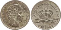 Dänemark, Königreich 3 Rigsbankskilling Christian VIII., 1839 - 1848 -