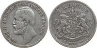 Schweden, Königreich 2 Kronen Oskar II., 1872 - 1907 -
