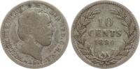 Niederlande, Königreich 10 Cent Wilhelm III., 1849 - 1890 -