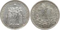 Frankreich, 3. Republik 5 Francs Paris, Typ Hercule -