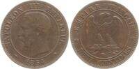 Frankreich, Kaiserreich 2 Centimes Napoleon III., 1852 - 1870, Straßburg -