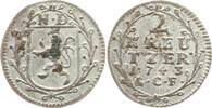 Hessen - Darmstadt 2 Kreuzer Ludwig VIII., 1739 - 1768 -