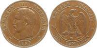 Frankreich, Kaiserreich 10 Centimes Napoleon III., 1852 - 1870, Straßburg -