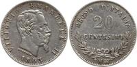 Italien, Königreich 20 Centesimi Vittorio Emanuele II., 1861 - 1878, Mailand -