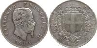 Italien, Königreich 5 Lire Vittorio Emanuele II., 1861 - 1878 -