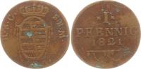 Sachsen-Coburg-Saalfeld, Herzogtum Pfennig Ernst, 1806 - 1826 -