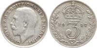 Großbritannien 3 Pence George V., 1910 - 1936 -