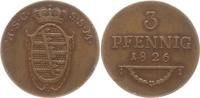 Sachsen-Coburg-Saalfeld, Herzogtum 3 Pfennig Ernst, 1806 - 1826 -