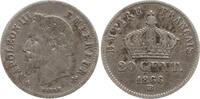 Frankreich, Kaiserreich 20 Centimes Napoleon III., 1852 - 1870, Straßburg -