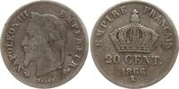 Frankreich, Kaiserreich 20 Centimes Napoleon III., 1852 - 1870, Bordeaux -