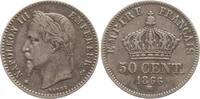 Frankreich, Kaiserreich 50 Centimes Napoleon III., 1852 - 1870, Straßburg -