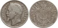 Frankreich, Kaiserreich 1 Franc Napoleon III., 1852 - 1870, Straßburg -