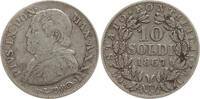 Vatikan 10 Soldi Pius IX., 1846 - 1878, An XXII -