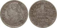 Vatikan 10 Soldi Pius IX., 1846 - 1878, An XXIII -