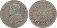Vatikan 1 Lira Pius IX., 1846 - 1878, kleine Büste -
