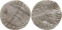Spanische Niederlande Belgien-Brabant 1/10 Ecu Philipp II. von Spanien, 1555 - 1596, Antwerpen -