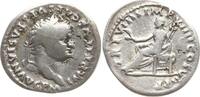 Römische Kaiserzeit Denar Titus, IMP TITVS CAES VESPASIAN AVG P M / TR P XIIII IMP XIIII COS VII P P -