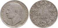 Württemberg, Königreich 1/2 Gulden Wilhelm I., 1816 - 1864 -