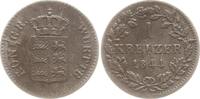 Württemberg, Königreich 1 Kreuzer Wilhelm I., 1816 - 1864 -