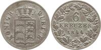 Württemberg, Königreich 6 Kreuzer Wilhelm I., 1816 - 1864 -