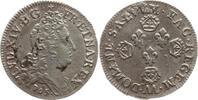 Frankreich, Königreich 10 Sols aux 4 couronnes de Metz Ludwig XIV., 1643 - 1715 -