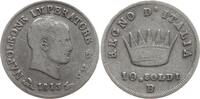 Italien, Königreich 10 Soldi Napoleon I., 1804 - 1814, Bologna -