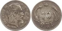 Dänemark, Königreich 10 Öre Christian IX., 1863 - 1906 -