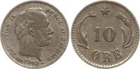 Dänemark, Königreich 10 Öre Christian IX., 1863 - 1906 -